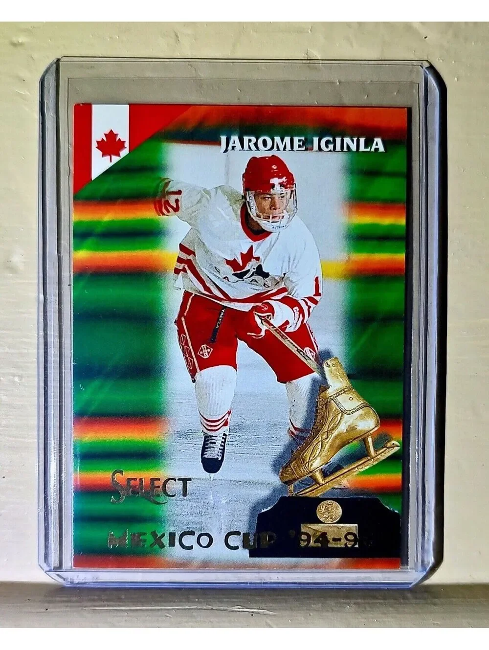 Jarome Iginla 1994-95 Select Premier Edition Mexico Cup NHL #165 Hockey Card